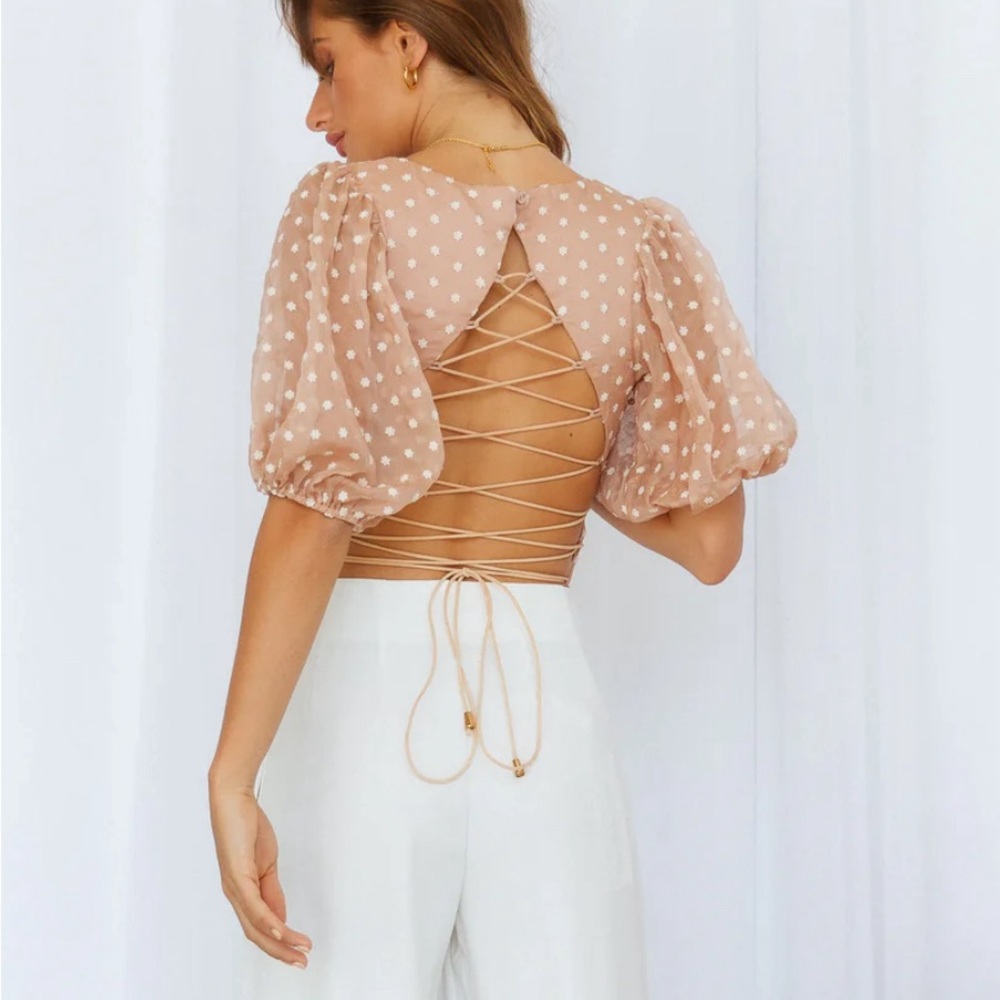 HELLO MOLLY Crop Top